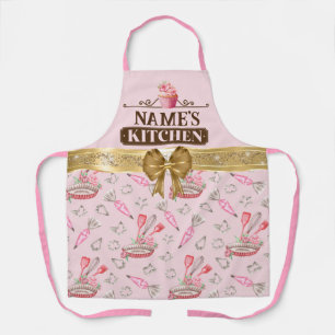 Tablier Nom personnalisé de la cuisine, ustensile de cuiss