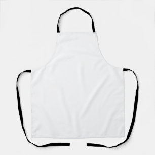 Tablier Nom personnalisé moderne vache imprimé noir blanc