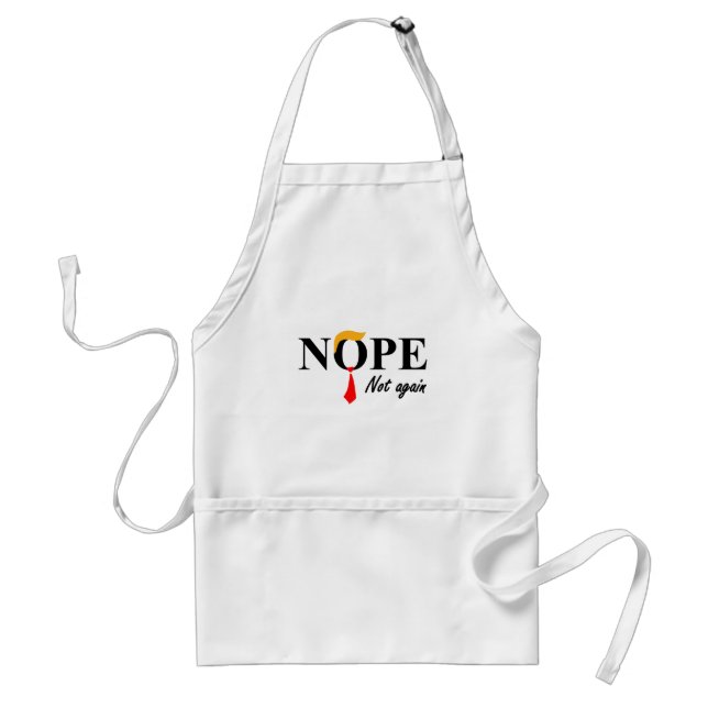 Tablier Non. Pas À Nouveau. (Devant)