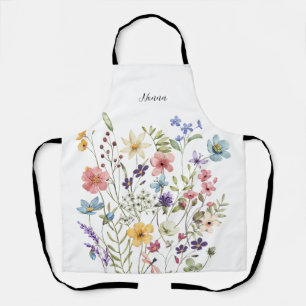 Tablier Nonna rose Floral