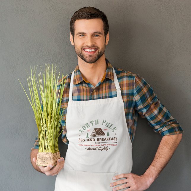 Tablier North Pole Chambres d'hôte (North Pole Bed and Breakfast Standard Apron)