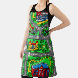 Tablier nostalgie des années 90, Moquette de piste Voiture