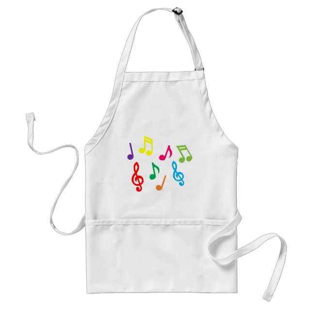 Tablier Notes musicales (Devant)