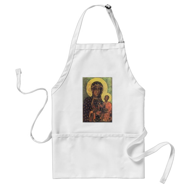 Tablier Notre Madame de Czestochowa (Devant)