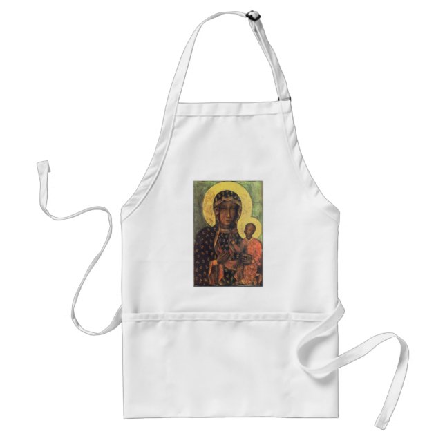 Tablier Notre Madame de Czestochowa (Devant)