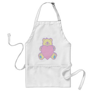 Tablier Nounours Ours en Peluche Coeur d'Amour