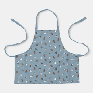 Tablier Nous Ours nu - Ours en verre soleil Motif