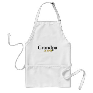 Tablier Nouvel est 2011 de grand-papa