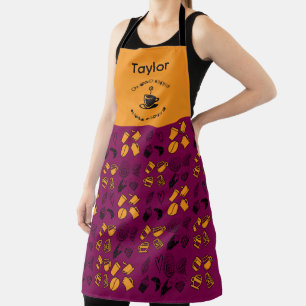 Tablier Nouvelle Élégante Chic Moderne Personnalisée