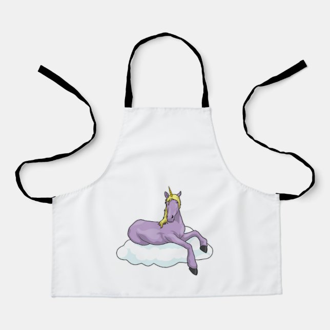 Tablier Nuage Unicorn (Recto)
