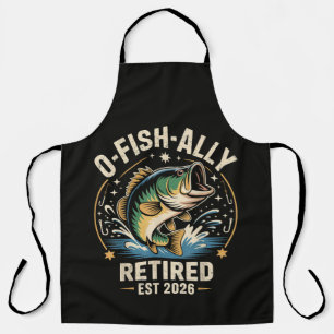 Tablier O-Fish-Ally Retraité Pêcheur 2026 Pêche