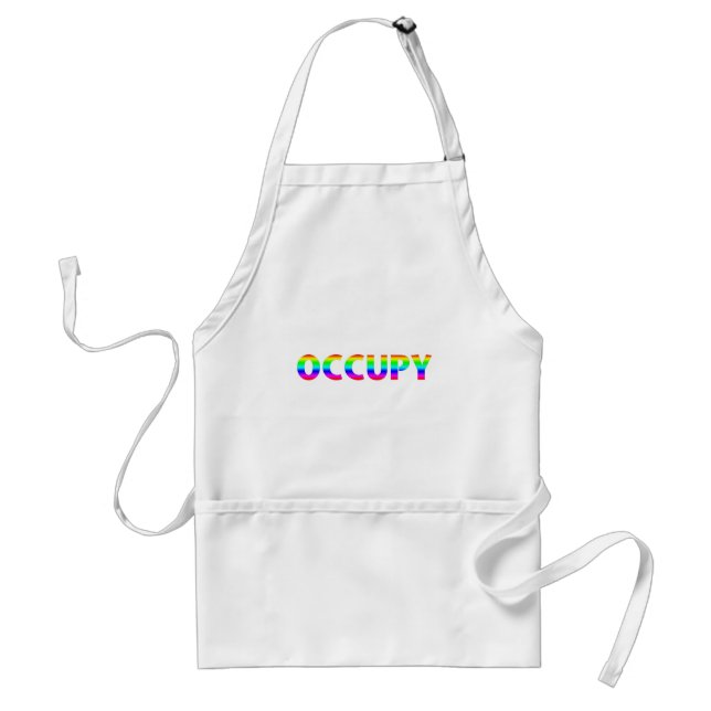 Tablier Occupy Rainbow (Devant)