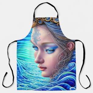Tablier Ocean Wave Imaginaire Goddess Art