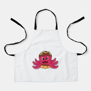 Tablier Octopus avec gâteau