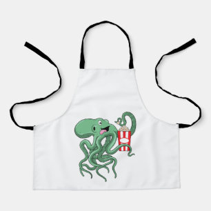 Tablier Octopus avec Popcorn