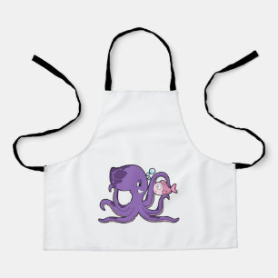 Tablier Octopus with Fish