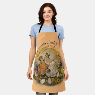 Tablier Oeufs frais de la ferme de Momma Cluck