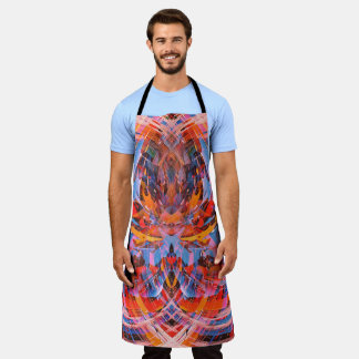 Tablier Œuvre d'art abstraite mystique fantastique
