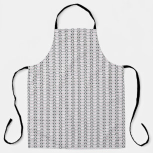 Tablier Oeuvre de chat Motif de chat mignon Arrière - pl