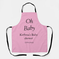 Oh bébé ajouter nom baby shower date simple minimu