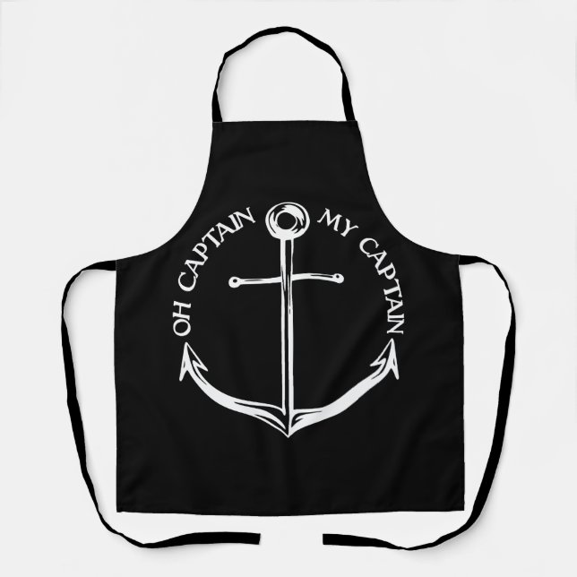 Tablier Oh Capitaine Mon Capitaine (Recto)