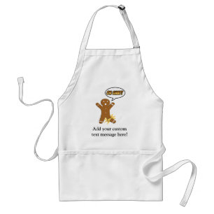 Tablier Oh Snap! Funny Gingerbread Man