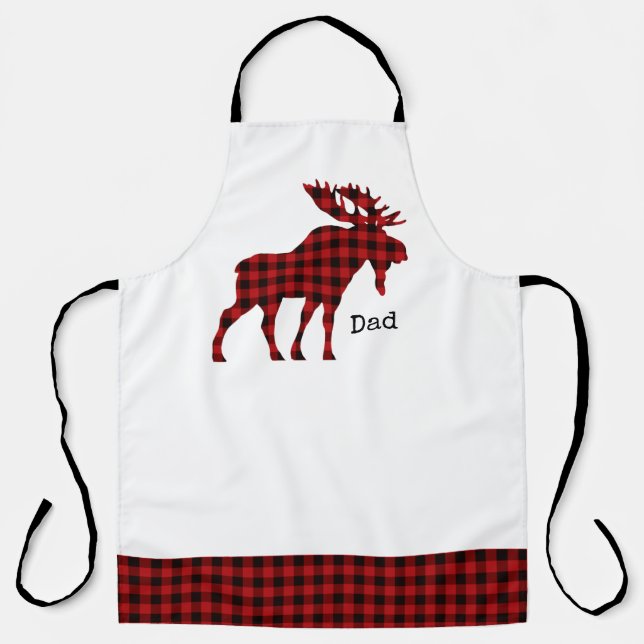 Tablier Oie Plantée Buffalo Personnalisée (Recto)