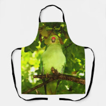 Oiseau de perroquet vert