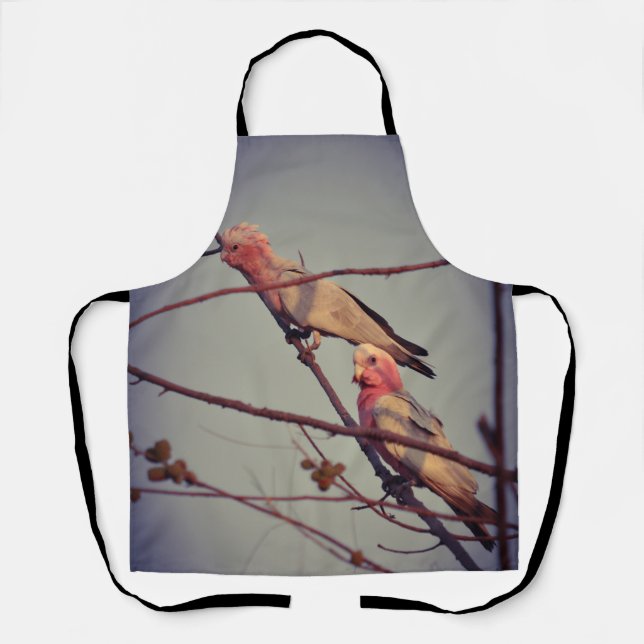 Tablier Oiseaux de Galah dans l'arbre 2 (Recto)