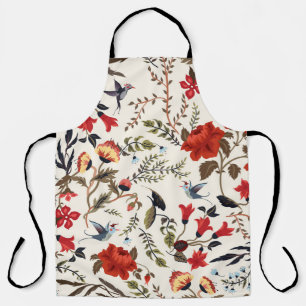 Tablier Oiseaux & Fleurs : Conception Florale transparente