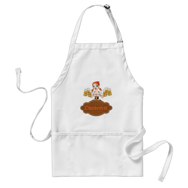 Tablier Oktoberfest Beer Maiden Apron (Devant)