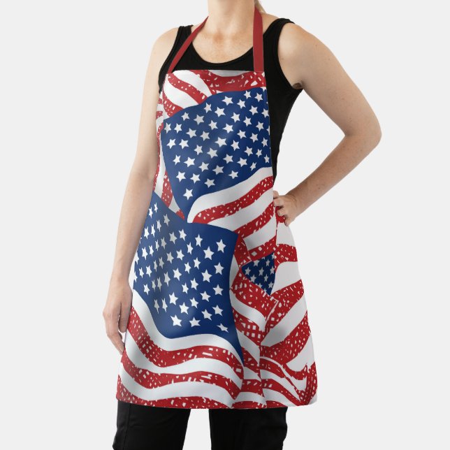 Tablier Old Glory All American - États-Unis Drapeau (Insitu)