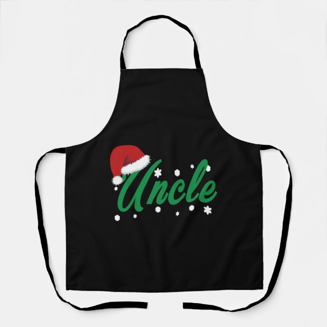 Tablier Oncle de Noël (Recto)