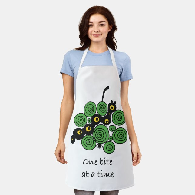 Tablier One bite at a time – enjoy the process (Porté)