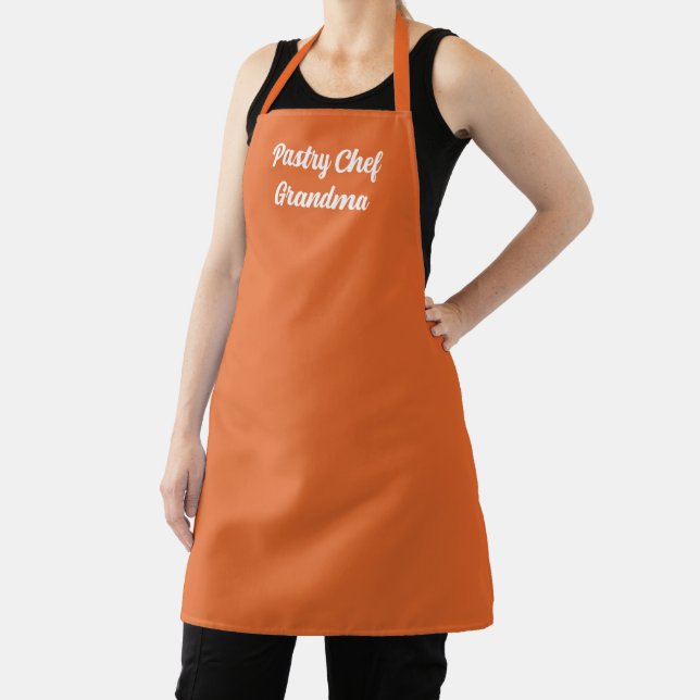 Tablier Orange de carotte personnalisée (Insitu)