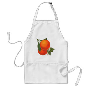 Tablier Oranges Vintage Art Cuisine Apron