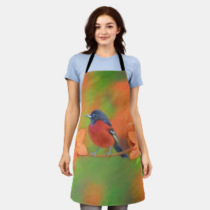 Tablier Orchard Oriole Songbird Peinture Oiseau original