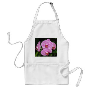 Tablier Orchid de Purple et White