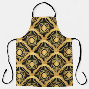 Tablier Ornement Art Déco : Motif Vintage sans couture