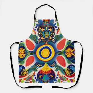 Tablier Ornement artistique ukrainien Samchykivka -