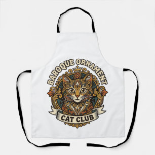 Tablier Ornement baroque Chat Cadeau amateur de chat - Orn