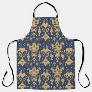 Tablier Ornement folklorique géométrique Ikat. Damas orien