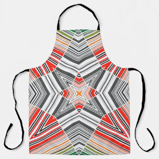 Tablier Ornementale : Striped Arrière - plan sans couture