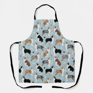 Tablier Os et pattes des bergers australiens