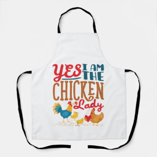 Tablier Oui Je suis la poule poule poule poule poule