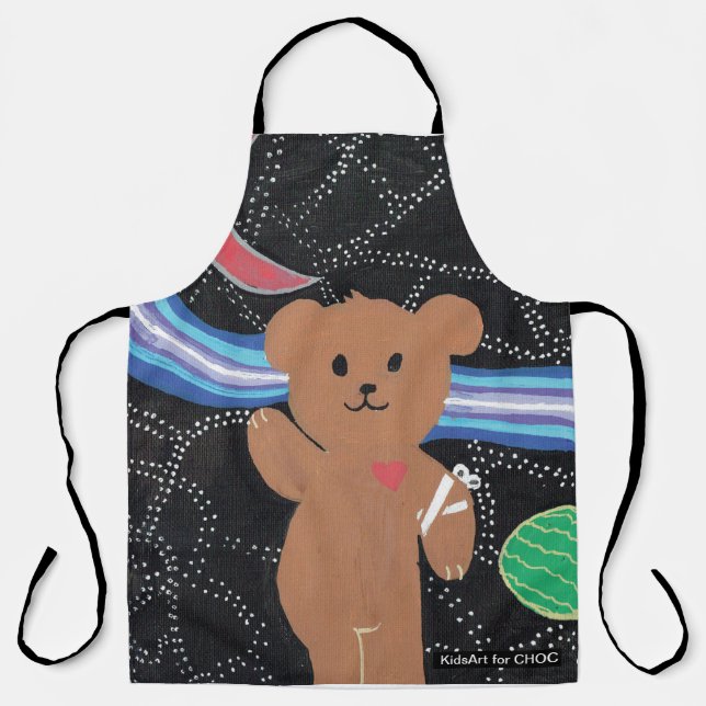 Tablier Out Of This World - Kids Art pour CHOC (Recto)