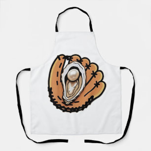 Tablier Oyster Baseball Seafood Baseball Sport Lover
