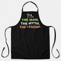 Pa Man Myth Légende Drôle Citation Mens