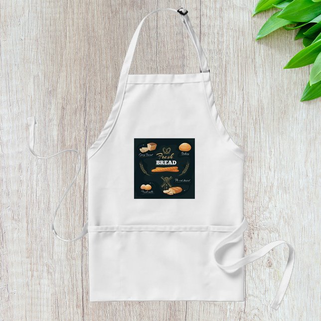 Tablier Pain Artisan frais Boulangerie Pain Rouleaux Bague (Créateur téléchargé)