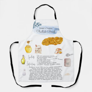 Tablier Pain Challah Recette Hirloom Apron
